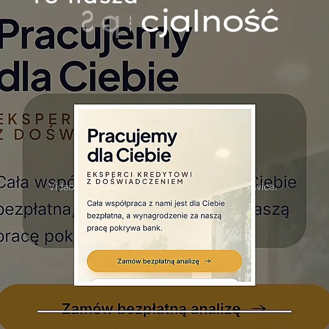 Post na Instagramie: Spotkanie z nami jest bezpłatne, a cały proces kredytowy czytelny 🍀…